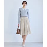 着丈が選べるエアリープリーツスカート | ROPE' PICNIC | 詳細画像4 