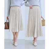 ベージュ(27) | 着丈が選べるエアリープリーツスカート | ROPE' PICNIC