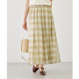 シアーチェックスカート/着丈が選べる・リンクコーデ | ROPE' PICNIC | 詳細画像19