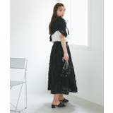 【emur/エミュール】ジャガードタックデザインスカート | ROPE' PICNIC | 詳細画像4 