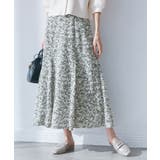 【emur/エミュール】マーガレット柄ナロースカート | ROPE' PICNIC | 詳細画像10 