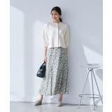 【emur/エミュール】マーガレット柄ナロースカート | ROPE' PICNIC | 詳細画像8 