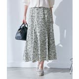 【emur/エミュール】マーガレット柄ナロースカート | ROPE' PICNIC | 詳細画像9 