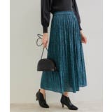 グリーン(30) | シアーナチュラル楊柳スカート | ROPE' PICNIC