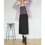 チェック＆無地リバーシブルスカート | ROPE' PICNIC | 詳細画像3 