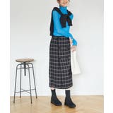 チェック＆無地リバーシブルスカート | ROPE' PICNIC | 詳細画像6 