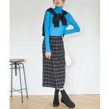 チェック＆無地リバーシブルスカート | ROPE' PICNIC | 詳細画像7 