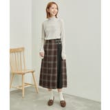 チェックコンビキルトスカート | ROPE' PICNIC | 詳細画像13 