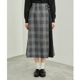 チェックコンビキルトスカート | ROPE' PICNIC | 詳細画像16 