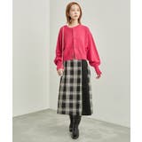 チェックコンビキルトスカート | ROPE' PICNIC | 詳細画像2 