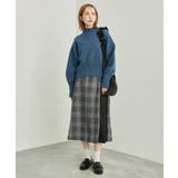 チェックコンビキルトスカート | ROPE' PICNIC | 詳細画像6 