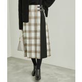 キナリ系(17) | チェックコンビキルトスカート | ROPE' PICNIC