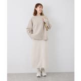 【3サイズ展開】裏起毛ボンディングジョーゼットアイラインスカート | ROPE' PICNIC | 詳細画像12