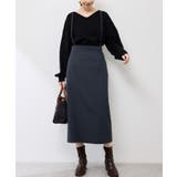 ネイビー(40) | ナローサスペンダースカート | ROPE' PICNIC