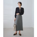 フロントポケットアイラインスカート | ROPE' PICNIC | 詳細画像3 