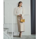 フロントポケットアイラインスカート | ROPE' PICNIC | 詳細画像4 