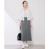 フロントポケットアイラインスカート | ROPE' PICNIC | 詳細画像8 