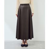 シンセティックレザーフレアロングスカート | ROPE' PICNIC | 詳細画像39