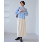 チュールフリルアイラインスカート | ROPE' PICNIC | 詳細画像2 