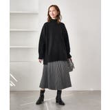 ラメチェックプリーツスカート/着丈が選べる | ROPE' PICNIC | 詳細画像3