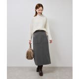 ジャージーアイラインスカート | ROPE' PICNIC | 詳細画像12