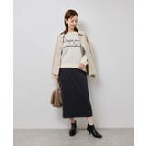 ジャージーアイラインスカート | ROPE' PICNIC | 詳細画像21