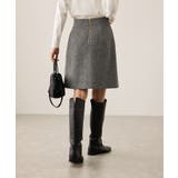 ラメカルゼラップ風金ボタンミニスカート | ROPE' PICNIC | 詳細画像10 