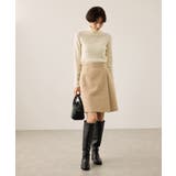 ラメカルゼラップ風金ボタンミニスカート | ROPE' PICNIC | 詳細画像12 