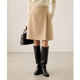 ラメカルゼラップ風金ボタンミニスカート | ROPE' PICNIC | 詳細画像14 