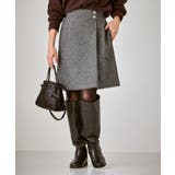 ラメカルゼラップ風金ボタンミニスカート | ROPE' PICNIC | 詳細画像20 