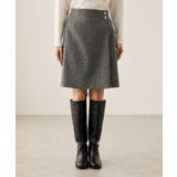 ラメカルゼラップ風金ボタンミニスカート | ROPE' PICNIC | 詳細画像25 