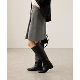 ラメカルゼラップ風金ボタンミニスカート | ROPE' PICNIC | 詳細画像7 