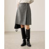 ラメカルゼラップ風金ボタンミニスカート | ROPE' PICNIC | 詳細画像8 