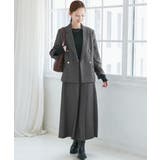 レディハンサムシリーズ ウールライクタックキルトスカート/セットアップ対応 | ROPE' PICNIC | 詳細画像14