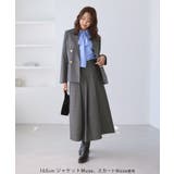 レディハンサムシリーズ ウールライクタックキルトスカート/セットアップ対応 | ROPE' PICNIC | 詳細画像7