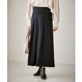 ネイビー(40) | レディハンサムシリーズ ウールライクタックキルトスカート/セットアップ対応 | ROPE' PICNIC