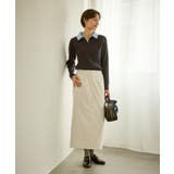 シェニール織アイラインスカート | ROPE' PICNIC | 詳細画像13