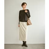 シェニール織アイラインスカート | ROPE' PICNIC | 詳細画像18