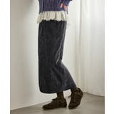 シェニール織アイラインスカート | ROPE' PICNIC | 詳細画像6