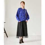 キラキラチュールプリーツスカート/着丈が選べる | ROPE' PICNIC | 詳細画像10 