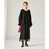 キラキラチュールプリーツスカート/着丈が選べる | ROPE' PICNIC | 詳細画像11 