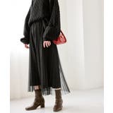 キラキラチュールプリーツスカート/着丈が選べる | ROPE' PICNIC | 詳細画像12 