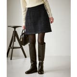 ファンシーツイードチェックミニスカート | ROPE' PICNIC | 詳細画像1 