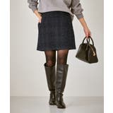 ファンシーツイードチェックミニスカート | ROPE' PICNIC | 詳細画像24 