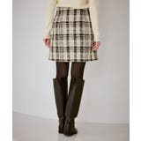 ファンシーツイードチェックミニスカート | ROPE' PICNIC | 詳細画像28 