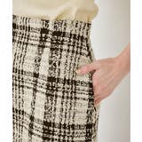 ファンシーツイードチェックミニスカート | ROPE' PICNIC | 詳細画像30 