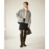 ファンシーツイードチェックミニスカート | ROPE' PICNIC | 詳細画像4 