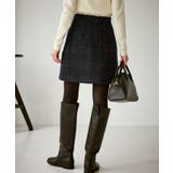 ファンシーツイードチェックミニスカート | ROPE' PICNIC | 詳細画像7 