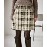 キナリ(16) | ファンシーツイードチェックミニスカート | ROPE' PICNIC