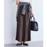 細見えバイアスサテンスカート/イージーケア | ROPE' PICNIC | 詳細画像14 